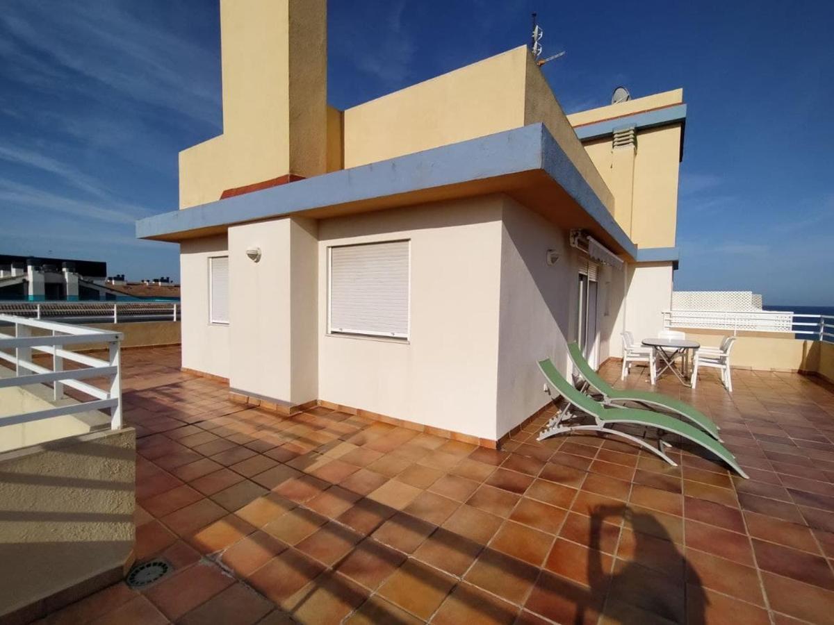 Precioso Atico Con Aire Acondicionado Y Piscina Lejlighed Peñíscola Eksteriør billede